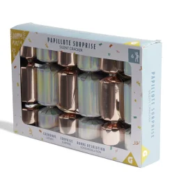 Papillote surprise rose gold x6