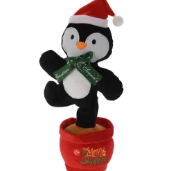 Peluche animée et musicale 20x10xH35 cm