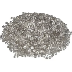 Perles déco argenté