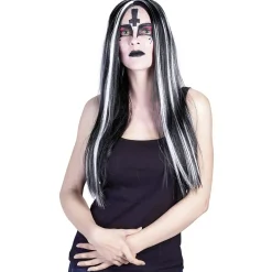 Perruque adulte Halloween sorcière
