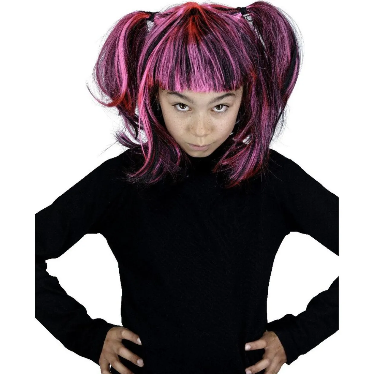 Perruque enfant gothique