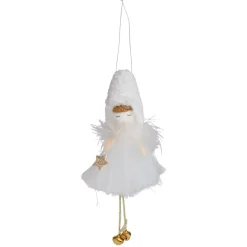 Personnage à suspendre blanc et doré - 4 modèles