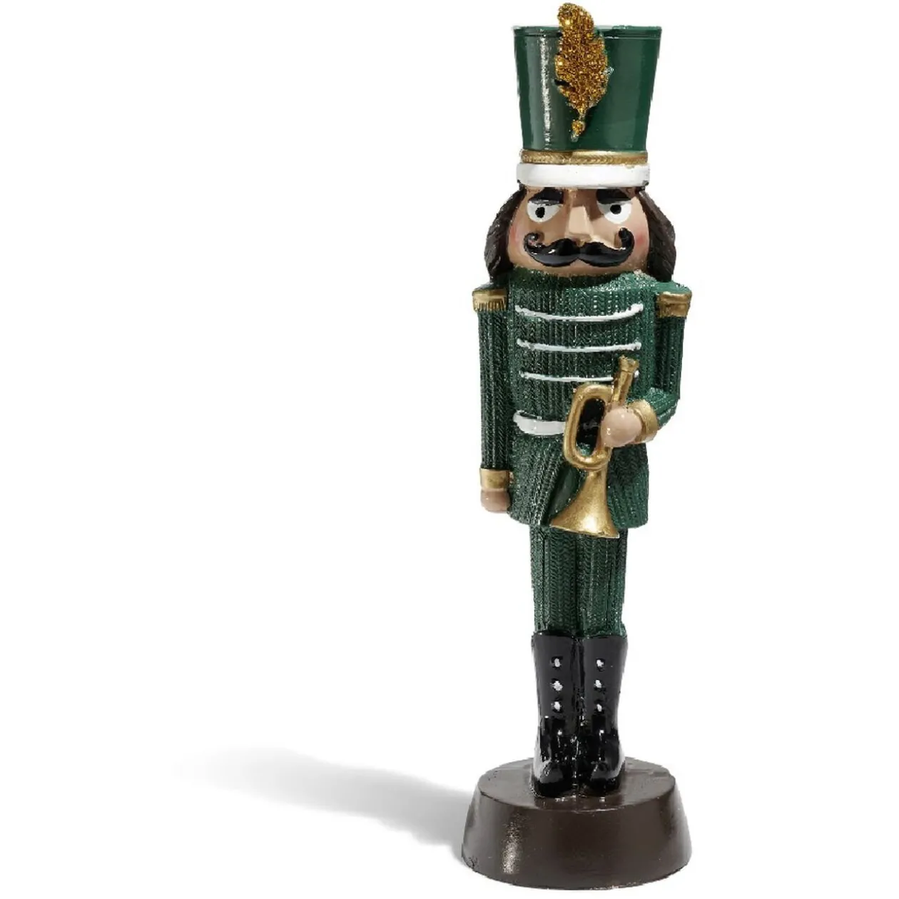 Personnage casse noisette soldat Noël vert