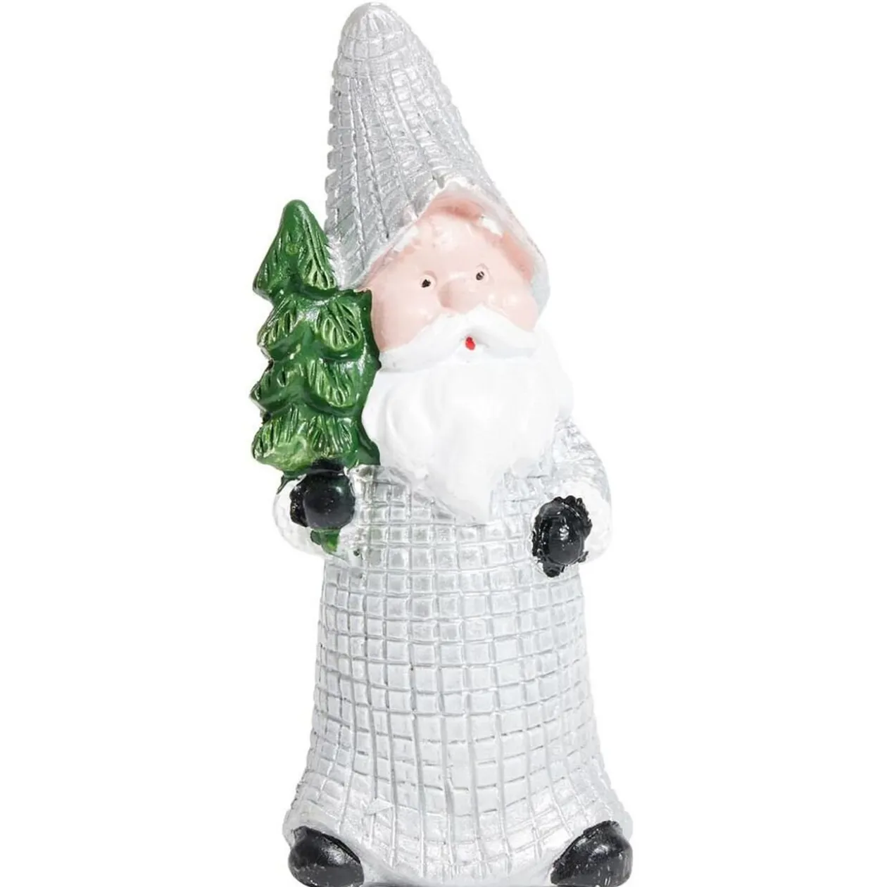 Personnage Noël pailleté à poser - 3 modèles