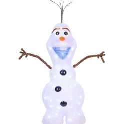 Personnage Olaf lumineux Disney La Reine des neiges 60 LED