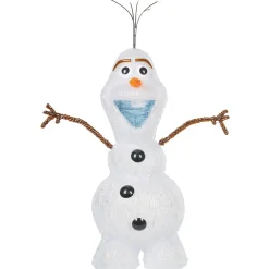 Personnage Olaf lumineux Disney La Reine des neiges 60 LED