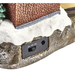 Phare lumineux animé et musical Village de Noël