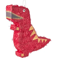 Piñata dinosaure rouge L50xl48xH10cm