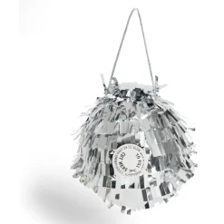 Piñata disco argenté