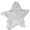 Piñata étoile argentée en carton
