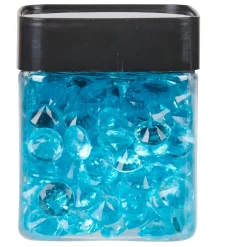 Pierres décoratives imitation diamant bleu turquoise