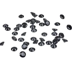 Pierres décoratives imitation diamant noir