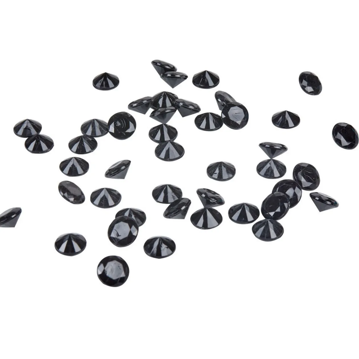 Pierres décoratives imitation diamant noir