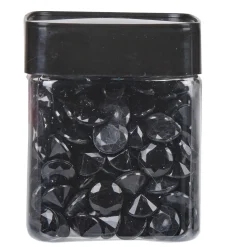 Pierres décoratives imitation diamant noir