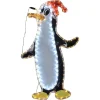 Pingouin lumineux multicolore fixe