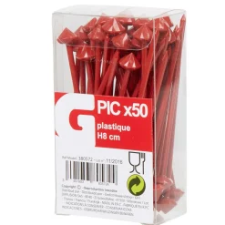 Pique à apéritif rouge x50