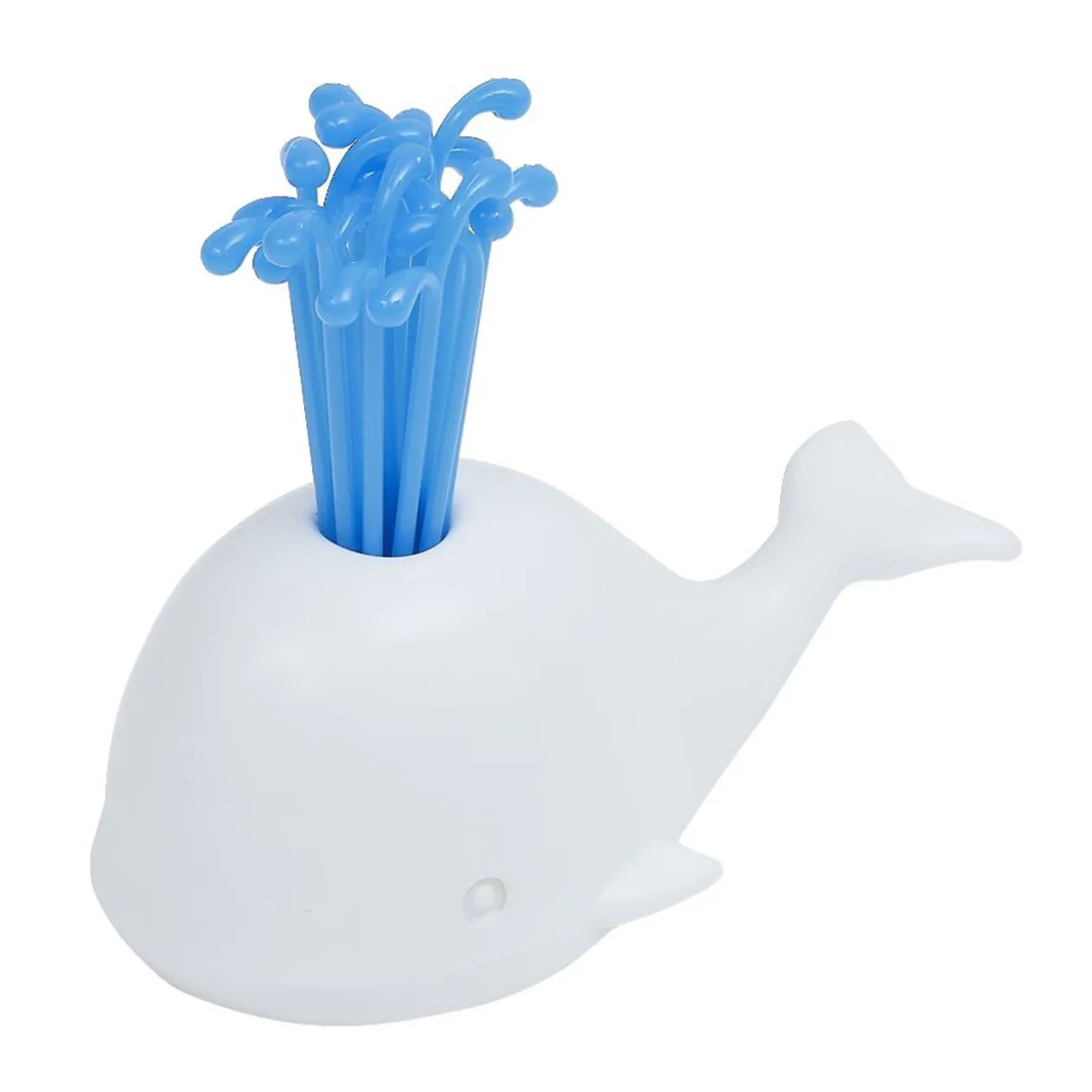 Pique apéritif avec support baleine blanche