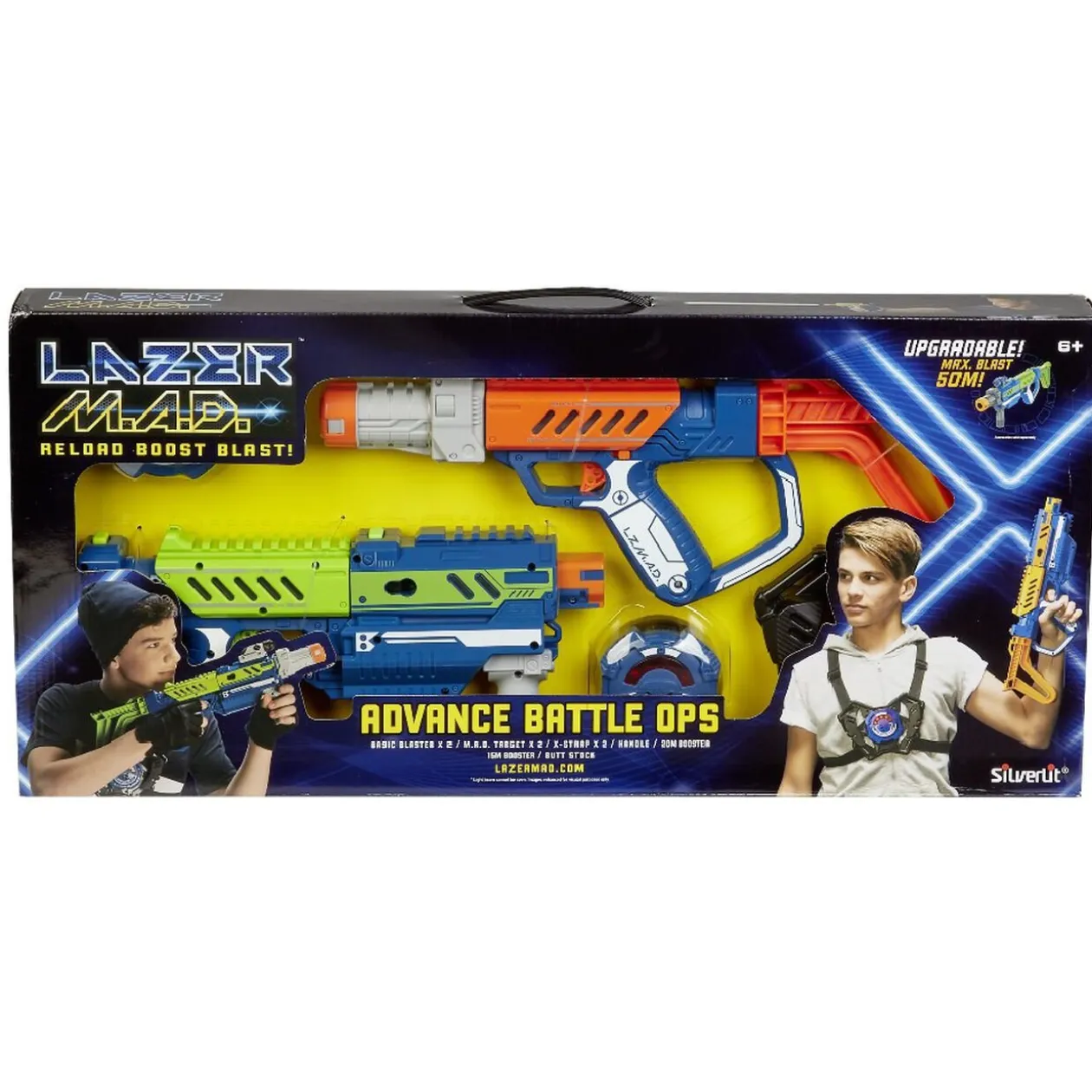 Pistolet Lazer Mad Advance Battle Ops x2