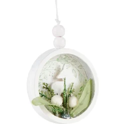 Plaque de Noël 3D à suspendre