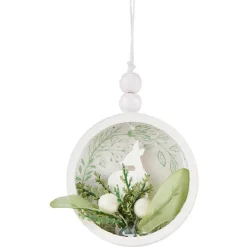 Plaque de Noël 3D à suspendre