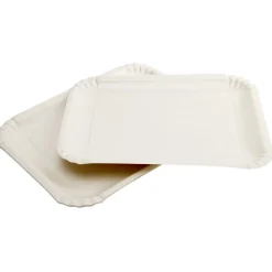 Plateau rectangulaire en carton x5