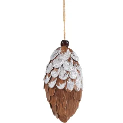 Pomme de pin de Noël à suspendre