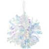 Pompon iridescent à suspendre Ø8cm
