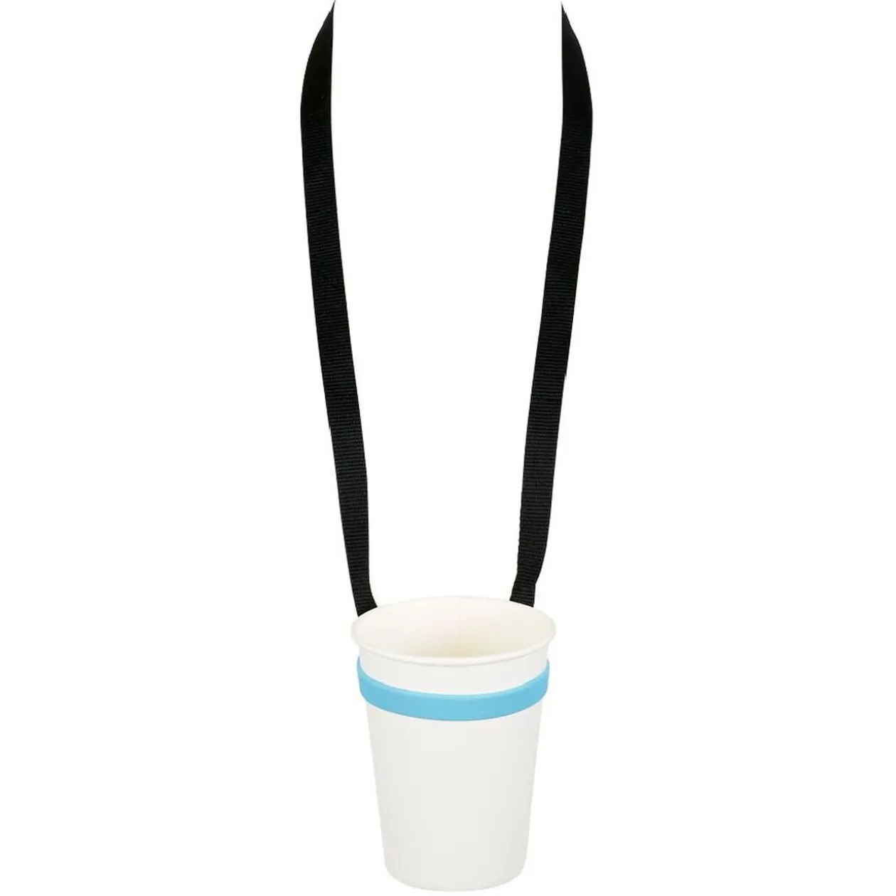 Porte gobelet verre support tour de cou