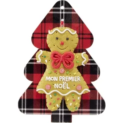 Porte nom design sapin de Noël