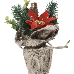 Pot de fleur pailleté déco de table