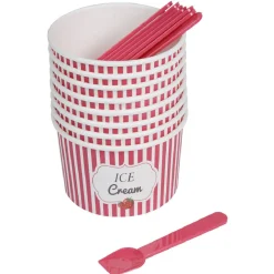 Pot glace jetable x10 carton