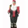 Père Noël animé et musical XL .L70 x l50 x H180 cm