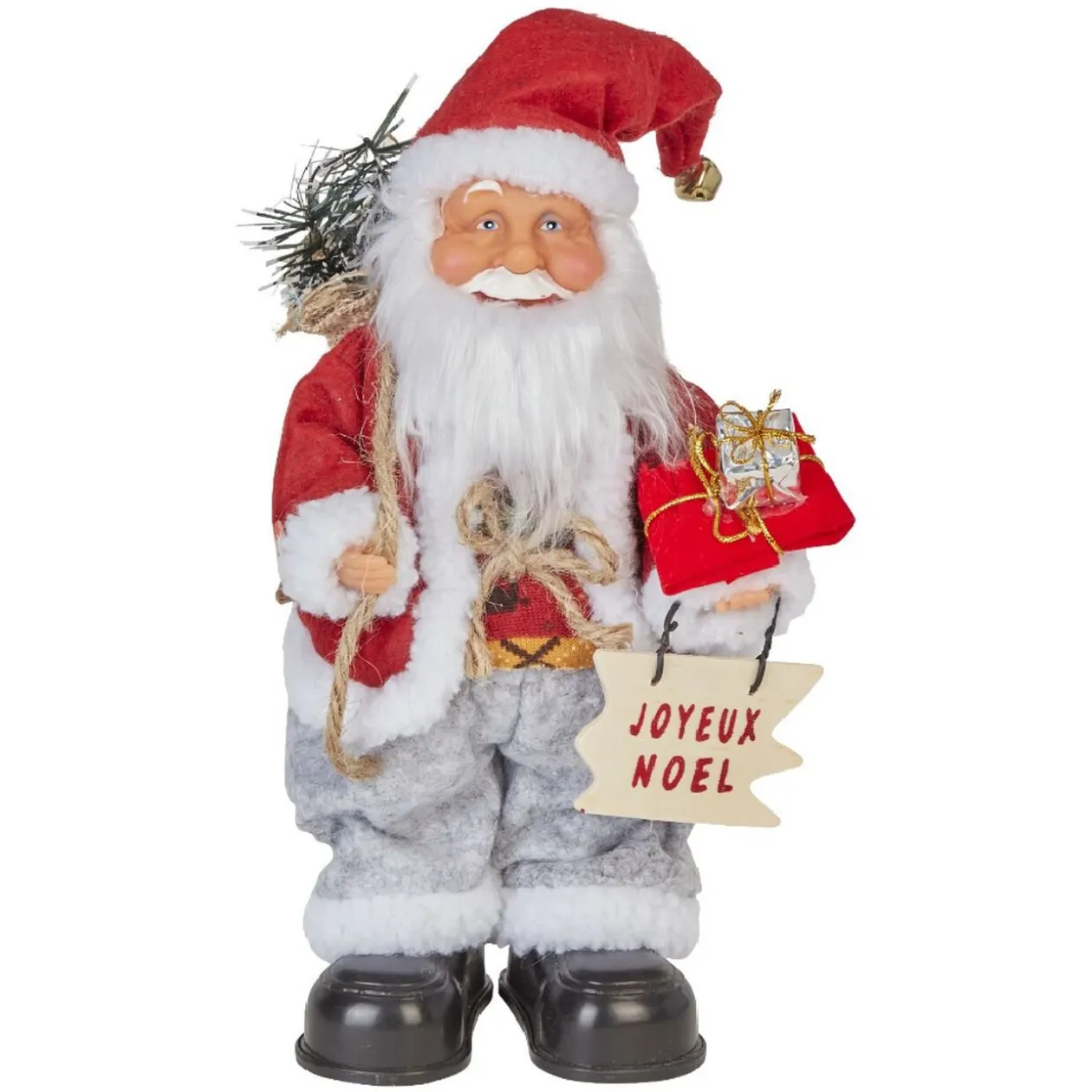 Père Noël chanteur animé et musical