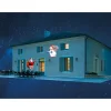 Projecteur animé musical Père-Noël et bonhomme de neige 8 LED