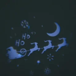 Projecteur extérieur LED solaire Noël motifs animés