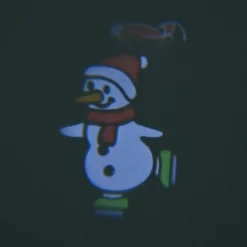 Projecteur extérieur LED solaire Noël motifs animés