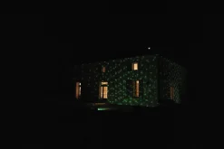 Projecteur LED 10 motifs effet chute de neige animé et fixe