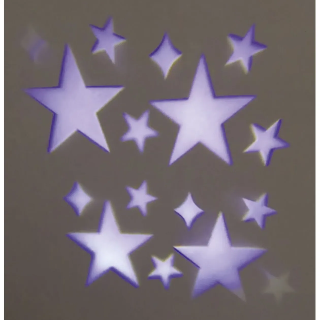 Projecteur LED animé 4 motifs étoiles points extérieur