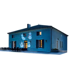 Projecteur led et laser extérieur 4 LED