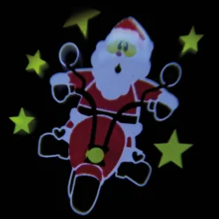 Projecteur Père Noël animé extérieur 36 LED