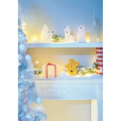 Renne Lumineux 5 Led multicolore H17 cm