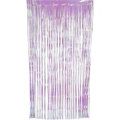 Rideau de porte anniversaire aluminium thème fée-licorne 1x2m