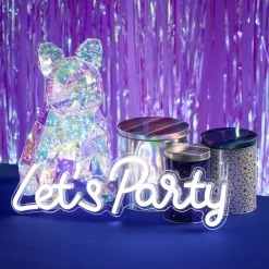 Rideau de porte anniversaire aluminium thème fée-licorne 1x2m