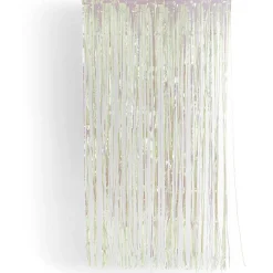 Rideau de porte anniversaire aluminium thème animaux sauvages 1x2m