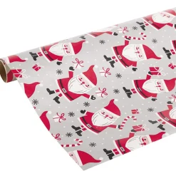 Rouleau papier cadeau motif Noël L200x70cm