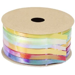 Ruban bolduc 6 couleurs