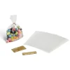 Sac à bonbons pochette transparente x20 avec lien