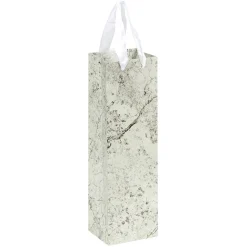 Sac à bouteille Noël doré