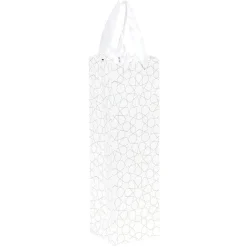 Sac à bouteille Noël doré