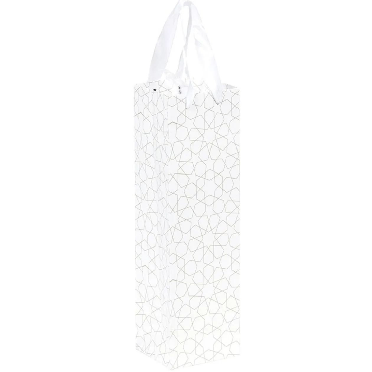 Sac à bouteille Noël doré